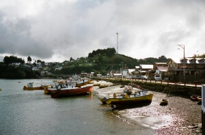 Chili - île de Chiloé - Quemchi port - Clem23 - SA 3.0